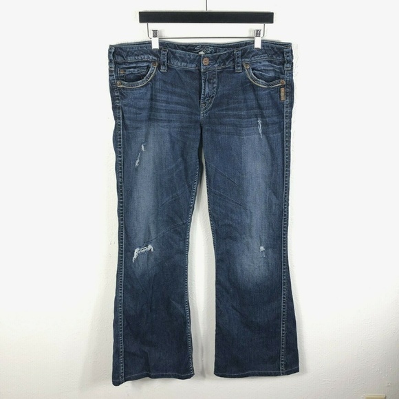 silver jeans size 36